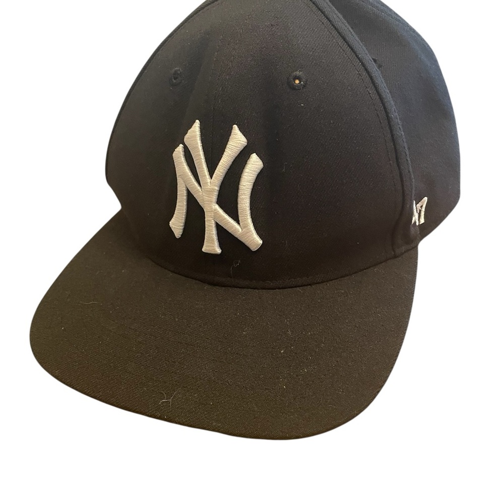New '47 Brand New York Yankees Hat Men OSFA Black Hitch Snapback Baseball Cap